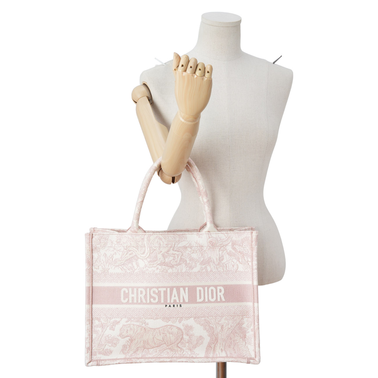 CHRISTIAN DIOR(USED)크리스찬디올 북토트 미듐
